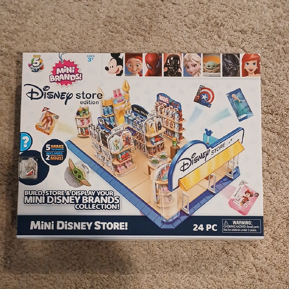 Disney Building Blocks Mini Store Set Multicolor